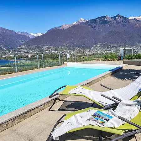 Apartment Vista Maggiore 1-floor Left By Interhome Gambarogno
