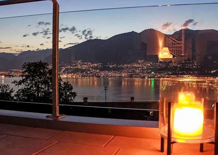 דירה Splendid Maggiore View By Interhome Gambarogno